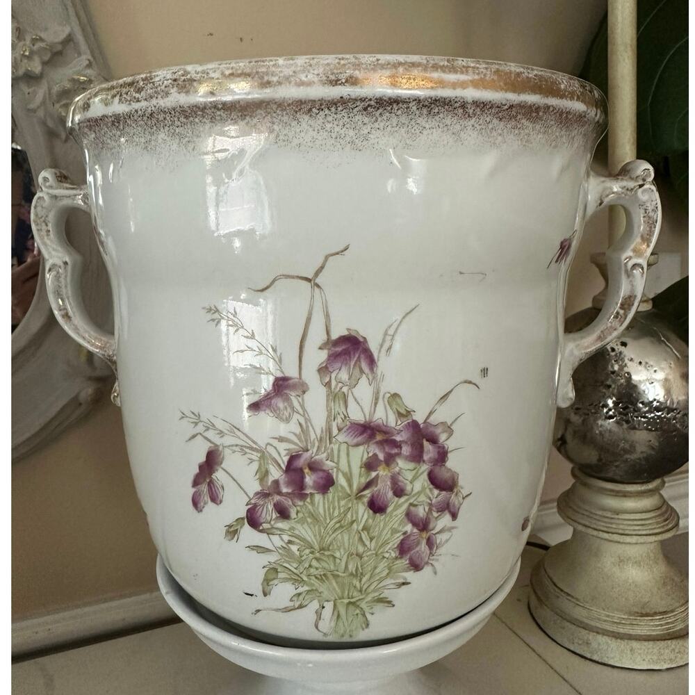 Antique MADDOCK’S WORKS/LAMBERTONRoyal PorcelainChamber Pot large c 1892-1923